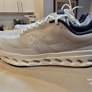 On Running Cloudsurfer Next Fog Ivory Men's Size 13 Running Shoes 3ME30023213